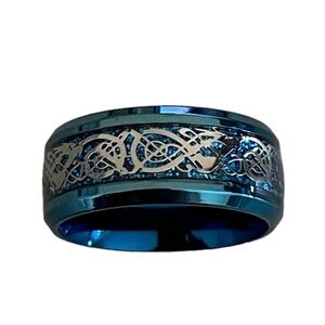 Men’s Blue Dragon Ring